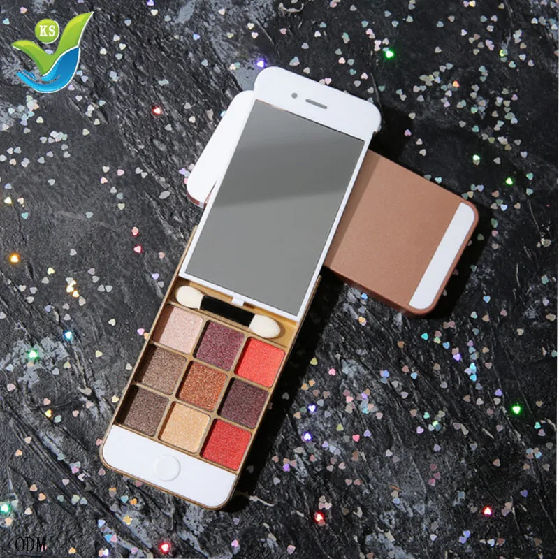 OEM Wholesale Branded Pigment Make up Eye Shadow Pallette phone shape new design shimmer Colors Eyeshadow Palete
OEM Wholesale Branded Pigment Make up Eye Shadow Pallette phone shape new design shimmer Colors Eyeshadow Palete