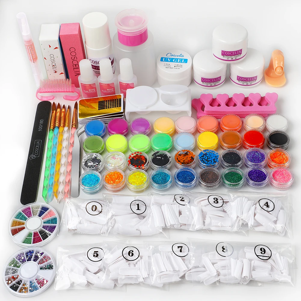 COSCELIA Professional Acrylic Powder Manicure Set Kit with Acrylic Liquid Nail Kit US Warehouse Free Shipping, 3 colors
COSCELIA Professional Acrylic Powder Manicure Set Kit with Acrylic Liquid Nail Kit US Warehouse Free Shipping, 3 colors
