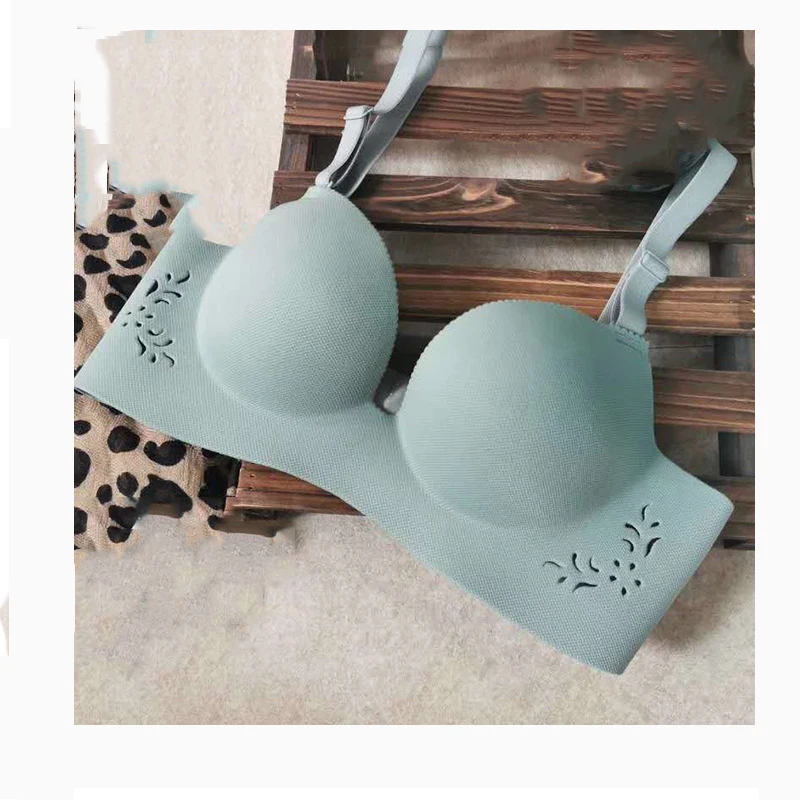 New style air padded comfortable wireless nylon seamless bra for ladies, Black/nude/gray/yellow/light green
New style air padded comfortable wireless nylon seamless bra for ladies, Black/nude/gray/yellow/light green
