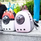 Astronaut lovable cute hiking bubble outdoor shop sport travel for small dog cat bag space capsule carrier pet backpack