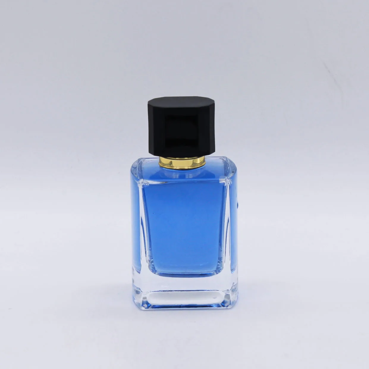 square 100ml wholesale high quality empty luxury glass perfume bottles for sale