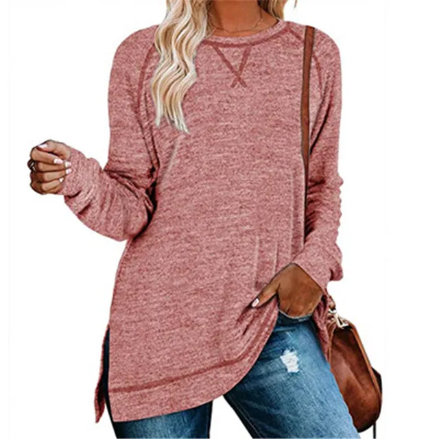 Hot style women's solid color hoodie cross loose turtleneck pullover clothes, 9 color
Hot style women's solid color hoodie cross loose turtleneck pullover clothes, 9 color