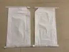 Factory supplier clear big empty stand up anti-skid recycled pp woven bag for fertilizer and cement