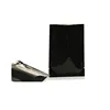 Black Heat Sealable Aluminum Foil Flat Pouch Open Top Package Bag