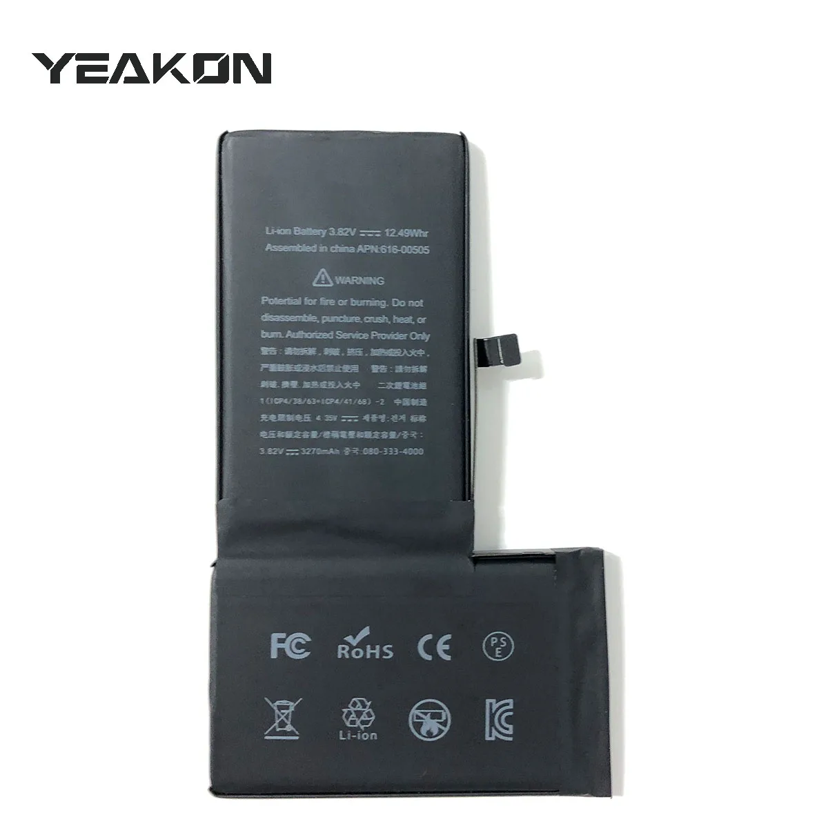 3174mAh Battery for iPhone XS MAX 0 Cycle Full Capacity Li-ion Replacement Battery 24 Month Warranty
3174mAh Battery for iPhone XS MAX 0 Cycle Full Capacity Li-ion Replacement Battery 24 Month Warranty