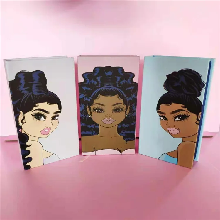 Custom logo Cartoons Girl False Eyelash Packaging Box 3D 25mm Mink Eyelashes Case Lashbox Packaging With Clear Lash Holder
Custom logo Cartoons Girl False Eyelash Packaging Box 3D 25mm Mink Eyelashes Case Lashbox Packaging With Clear Lash Holder