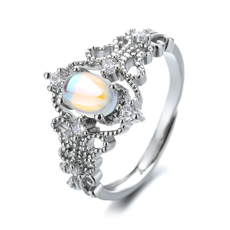 moonstone ring 925 Semi-precious gemstone jewelry wedding rings natural moonstone ring for women, Silver
moonstone ring 925 Semi-precious gemstone jewelry wedding rings natural moonstone ring for women, Silver