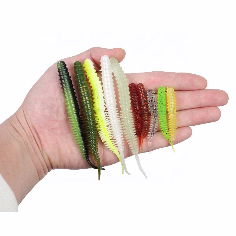OEM and On Stocks Freshwater Threaded Needle Tail 6cm 11cm Worm Soft Bait Single Color Two Colors Worm Bait Soft, 13 colors
OEM and On Stocks Freshwater Threaded Needle Tail 6cm 11cm Worm Soft Bait Single Color Two Colors Worm Bait Soft, 13 colors