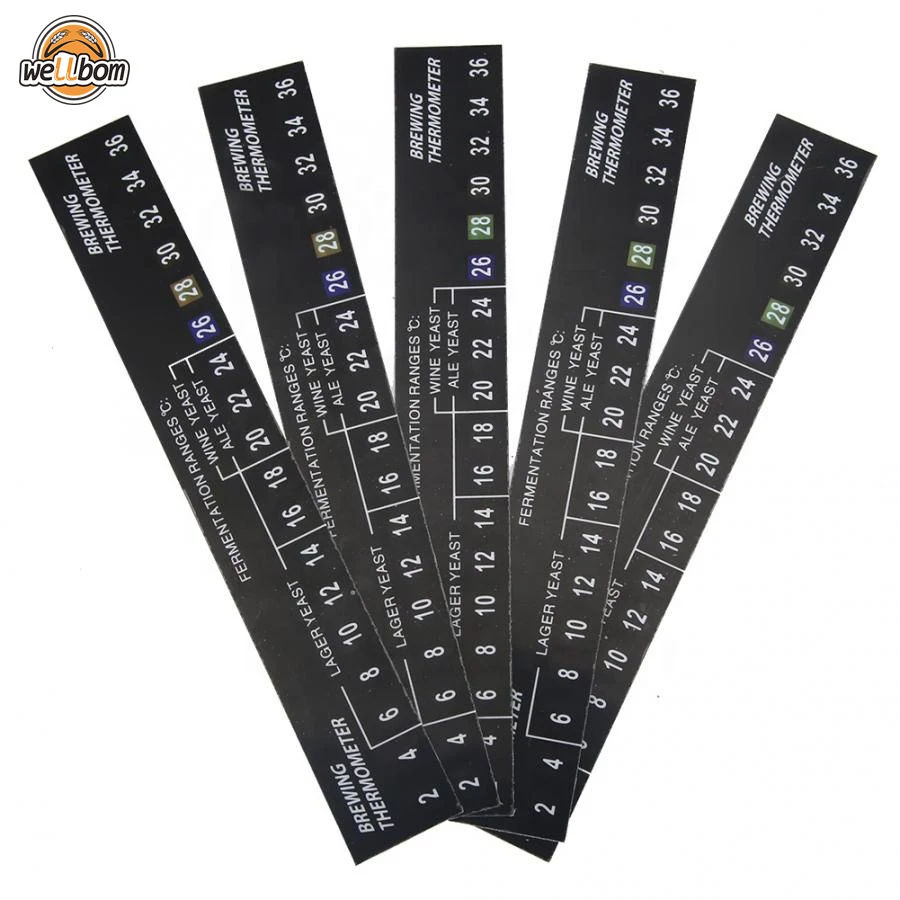 Homebrew Sticker Thermometer 10 - 40 C degree Fridge Kitchen Liquid Crystal Thermometer
Homebrew Sticker Thermometer 10 - 40 C degree Fridge Kitchen Liquid Crystal Thermometer