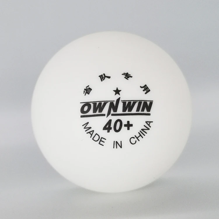 2021 ITTF Approved Newest Poly Colors Plastic 1 Star Own Win Ping Pang Ball / Table Tennis Ball For Training, White
2021 ITTF Approved Newest Poly Colors Plastic 1 Star Own Win Ping Pang Ball / Table Tennis Ball For Training, White