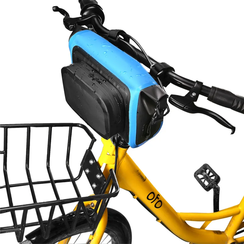 Fashionable Lightweight Durable PVC Waterproof Bike Top Tube Rack Pouch Bicycle Front Frame Bag With Zipper For Outdoor Cycling, Blue, dark blue, orange, red , yellow, black
Fashionable Lightweight Durable PVC Waterproof Bike Top Tube Rack Pouch Bicycle Front Frame Bag With Zipper For Outdoor Cycling, Blue, dark blue, orange, red , yellow, black