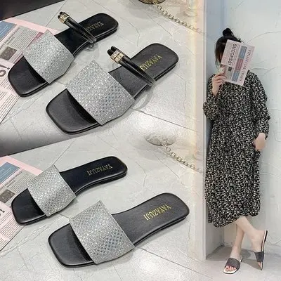 SL-0087 Trendy Personalized Simple Fashion Slippers Square Diamond Rubber Women's Slippers, Pic shows
SL-0087 Trendy Personalized Simple Fashion Slippers Square Diamond Rubber Women's Slippers, Pic shows