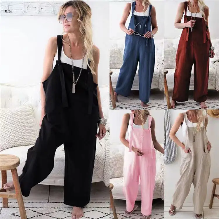 Spot fashion spring and summer leisure cotton trousers, overalls, mid-waist women's jeans
Spot fashion spring and summer leisure cotton trousers, overalls, mid-waist women's jeans