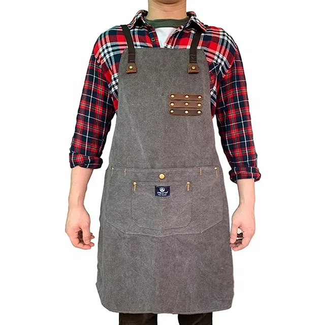 SunYue Custom Mens Waxed Thick Canvas Woodworking Aprons With Pockets, Can be customized
SunYue Custom Mens Waxed Thick Canvas Woodworking Aprons With Pockets, Can be customized