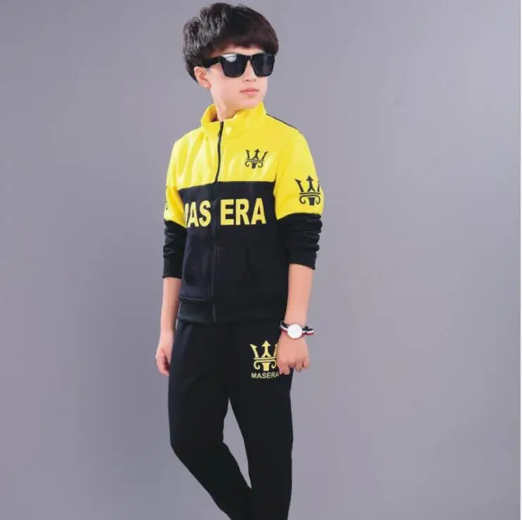 2021 spring and autumn children's wear boys' two-piece Set Boys' primary and middle school children's long sleeve sweater zipper
2021 spring and autumn children's wear boys' two-piece Set Boys' primary and middle school children's long sleeve sweater zipper