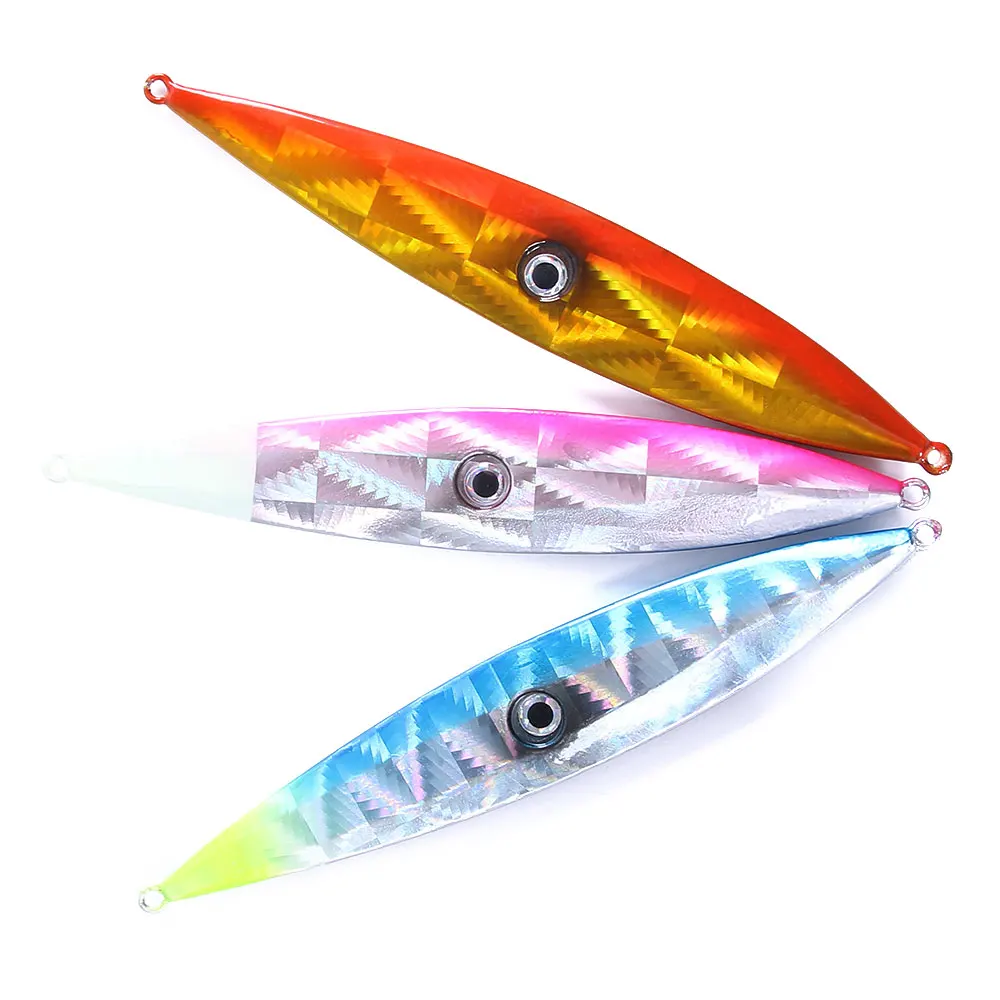High quality 200g 17.8cm Artificial bait lead metal jig fishing lure, 3 colors avaiable
High quality 200g 17.8cm Artificial bait lead metal jig fishing lure, 3 colors avaiable