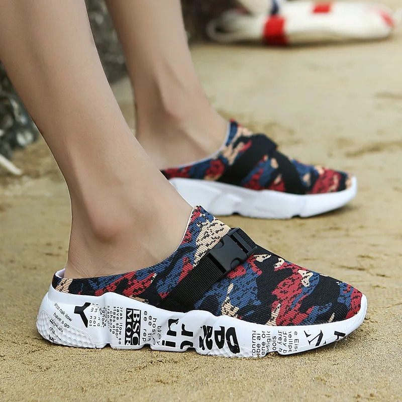 Summer Men Shoes Plus Size Sandals Men's Summer Non-slip Platform Sandals Fashion Slippers For Men Breathable, Camouflage red,camouflage grey,camouflage green
Summer Men Shoes Plus Size Sandals Men's Summer Non-slip Platform Sandals Fashion Slippers For Men Breathable, Camouflage red,camouflage grey,camouflage green