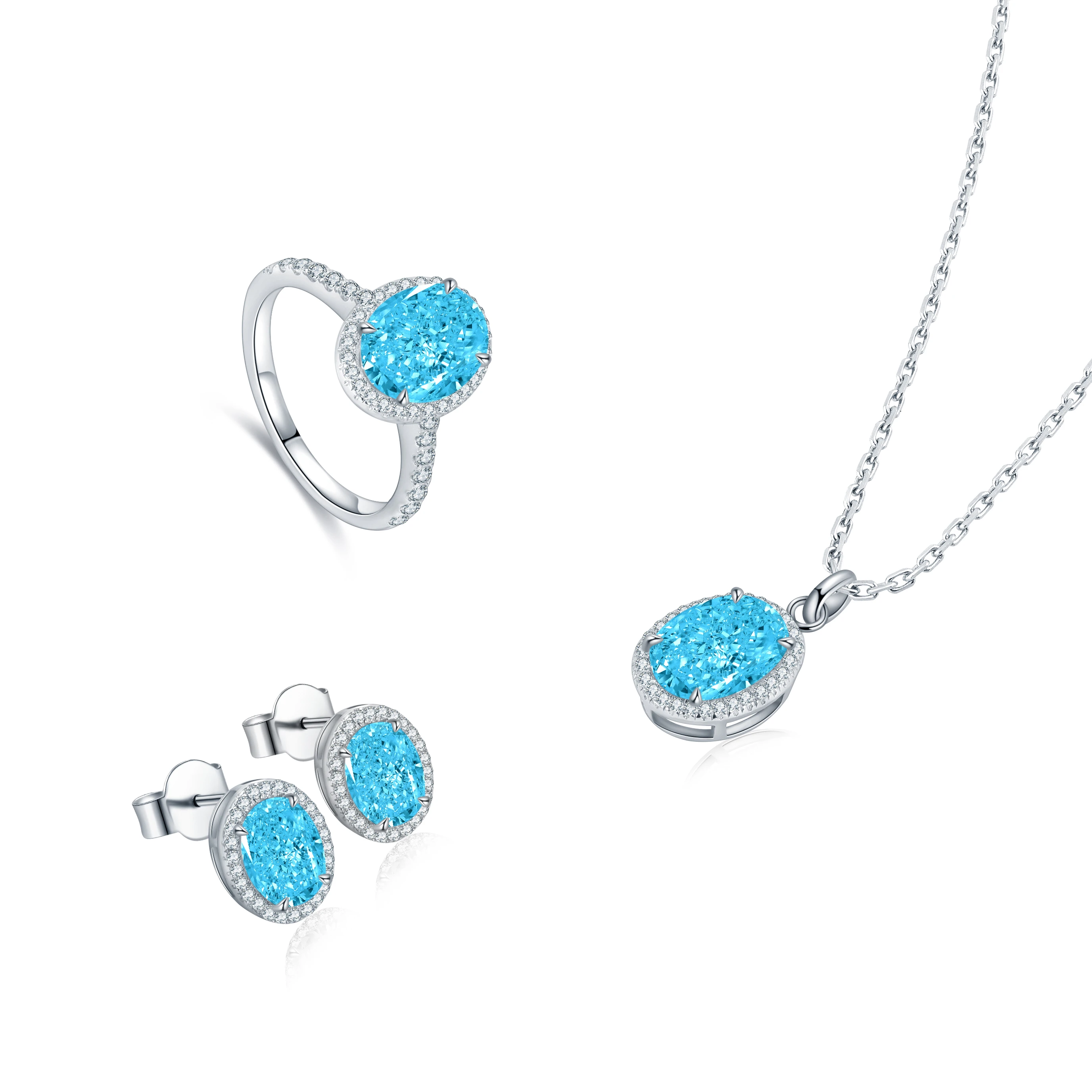 2021 Fashion Women 925 Sterling Silver Luxury Oval Jewelry Set, Yellow, pink, blue, white
2021 Fashion Women 925 Sterling Silver Luxury Oval Jewelry Set, Yellow, pink, blue, white