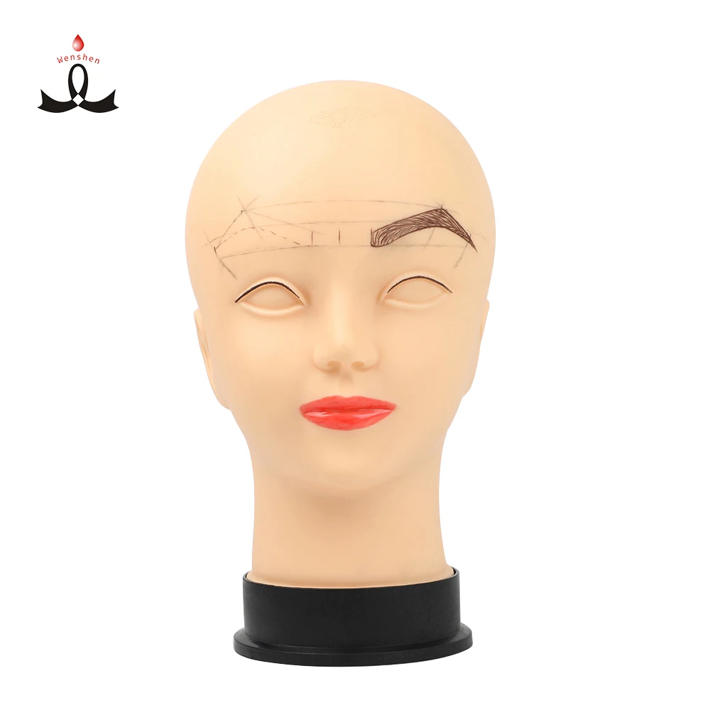 WSPMU New Arrival Eyebrow Eyeline Lip Scalp Permanent Makeup Practice Model Head Tattoo Model Head, Skin
WSPMU New Arrival Eyebrow Eyeline Lip Scalp Permanent Makeup Practice Model Head Tattoo Model Head, Skin