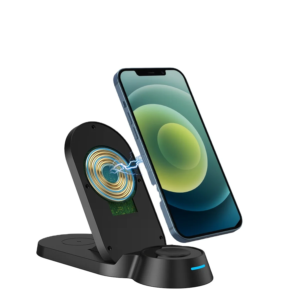 Top selling products 2021 wireless charger fast multifunction 3 in 1 wireless charger, Black white
Top selling products 2021 wireless charger fast multifunction 3 in 1 wireless charger, Black white