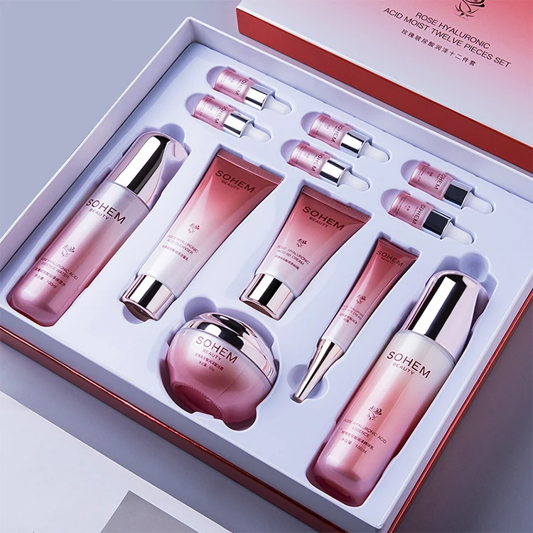 12pcs Sets Rose Hyaluronic Acid Moisturizing Brightening Skin Tone Face Products Skin Care Natural Skin Care Set
12pcs Sets Rose Hyaluronic Acid Moisturizing Brightening Skin Tone Face Products Skin Care Natural Skin Care Set