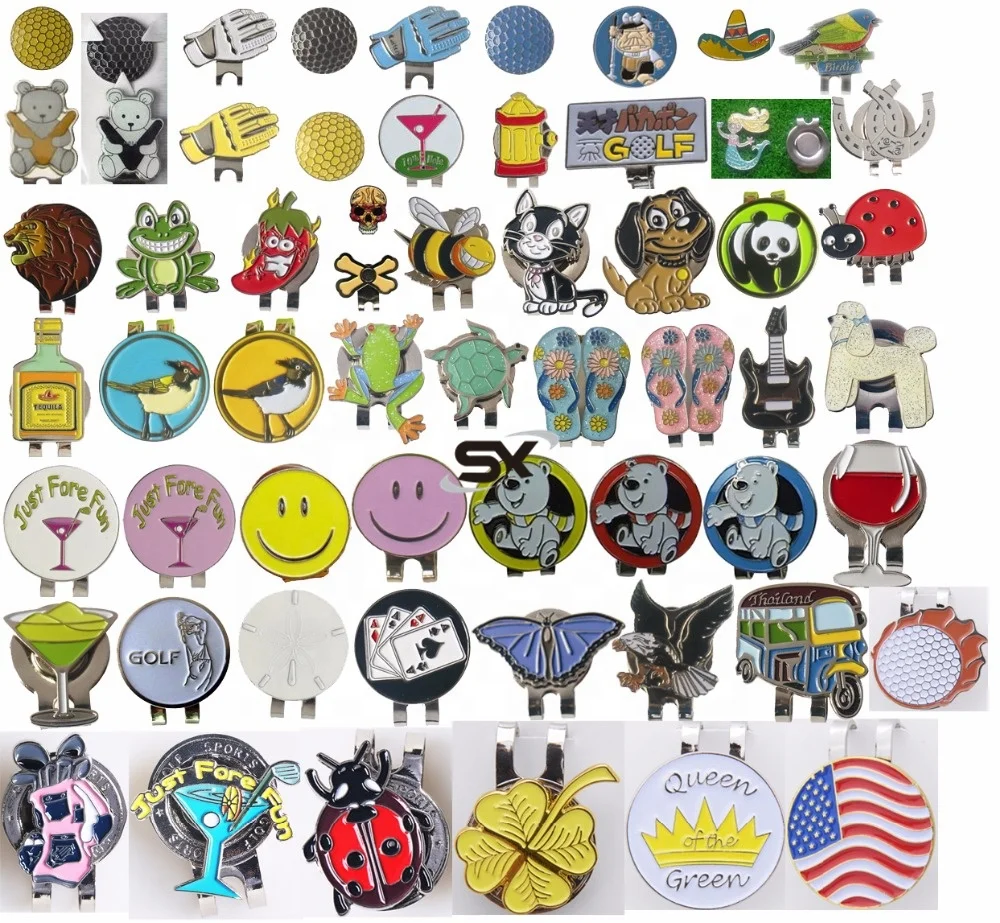 Golf Ball Mark with Golf Hat Clip Magnetic Outdoor Alloy golf marker supplies accessories, As the picture
Golf Ball Mark with Golf Hat Clip Magnetic Outdoor Alloy golf marker supplies accessories, As the picture