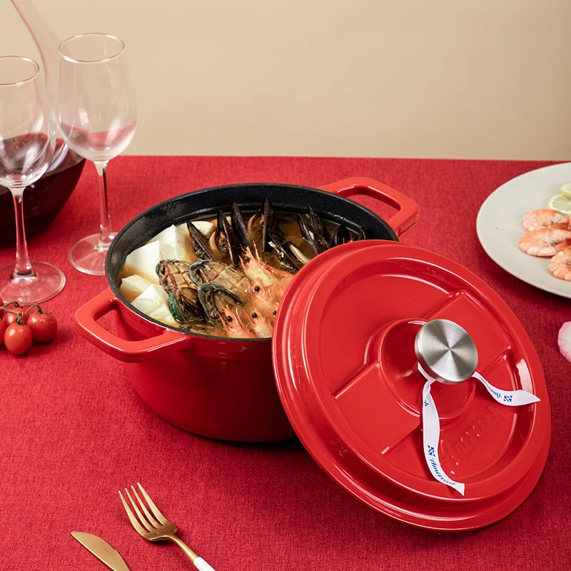 Multi-color Luxury Heat Evenly Smoke-free Durable Exquisite Small Pot Nonstick Cookware Set Kitchen Combo Casserole Set Enamel
Multi-color Luxury Heat Evenly Smoke-free Durable Exquisite Small Pot Nonstick Cookware Set Kitchen Combo Casserole Set Enamel
