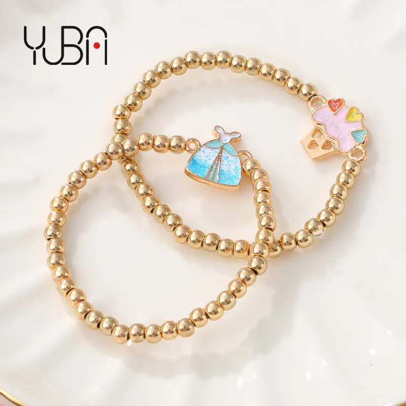 Children's Jewelry Blue Princess Dress Mushroom Shaped Alloy Dripping Oil Adjustable Bracelet
Children's Jewelry Blue Princess Dress Mushroom Shaped Alloy Dripping Oil Adjustable Bracelet