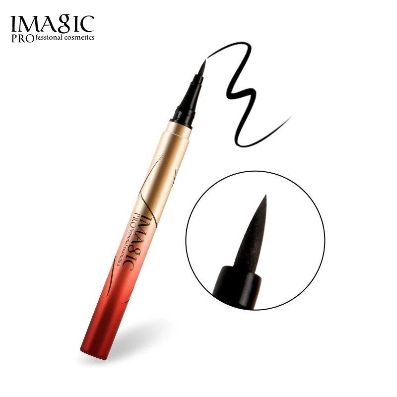 IMAGIC Liquid Eyeliner Pen Cosmetics Soft Sponge Tip For Beginner Waterproof Long-lasting Quick-drying Smooth Make Up
IMAGIC Liquid Eyeliner Pen Cosmetics Soft Sponge Tip For Beginner Waterproof Long-lasting Quick-drying Smooth Make Up
