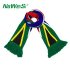 2020 New Top Quality Custom Printing Or Jacquard Football Scarf With Tassels Soccer Ball Fan Scarf