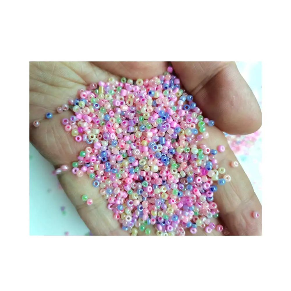Multi Color Wholesale Pearlized 2mm Glass Micro Beads For Making Findings Pack of 35000PCS, Pearlized red,pink,blue,green,yellow,orange,purple color or customized
Multi Color Wholesale Pearlized 2mm Glass Micro Beads For Making Findings Pack of 35000PCS, Pearlized red,pink,blue,green,yellow,orange,purple color or customized