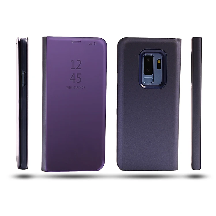Luxury Leather Clear View Flip Stand Mirror Cell Phone Case For Samsung Galaxy S11 S10 S9
Luxury Leather Clear View Flip Stand Mirror Cell Phone Case For Samsung Galaxy S11 S10 S9