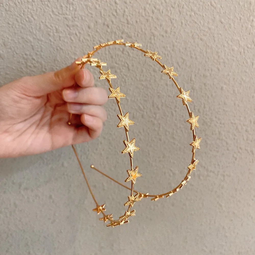 JUHU New star headband fashion metal all-match headband thin hairpin alloy hair accessories for women 2020, Colorful
JUHU New star headband fashion metal all-match headband thin hairpin alloy hair accessories for women 2020, Colorful