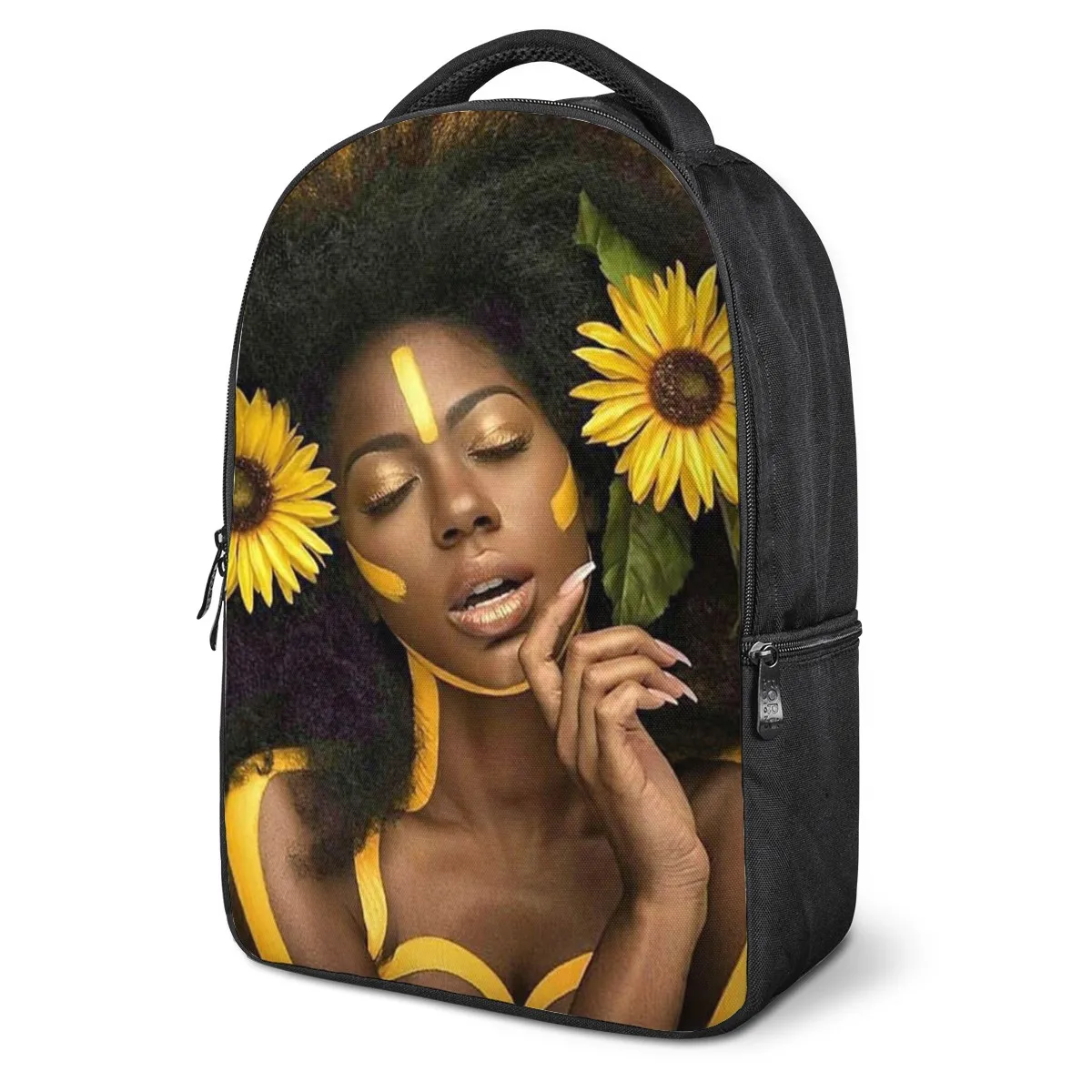 Korean Laptop Bags Black Art African Girls Printed Women Waterproof Black School Bag Laptop Travel Bags, As shown on the picture or customized
Korean Laptop Bags Black Art African Girls Printed Women Waterproof Black School Bag Laptop Travel Bags, As shown on the picture or customized