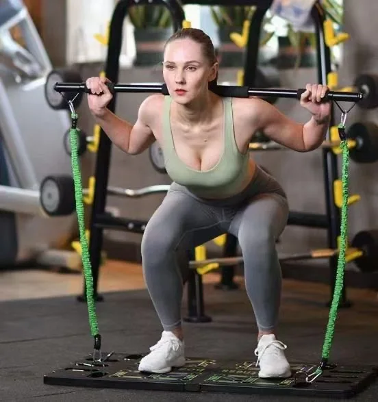 Factory Wholesale Price Portable Home Exercise Bodyboss with Resistance Bands Bar Muscle Build Workout Equipment for Men Women, Customized color
Factory Wholesale Price Portable Home Exercise Bodyboss with Resistance Bands Bar Muscle Build Workout Equipment for Men Women, Customized color
