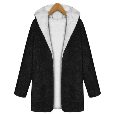 2020 winter women new design fashion bat style solid color double sided plush hooded warm coat
2020 winter women new design fashion bat style solid color double sided plush hooded warm coat