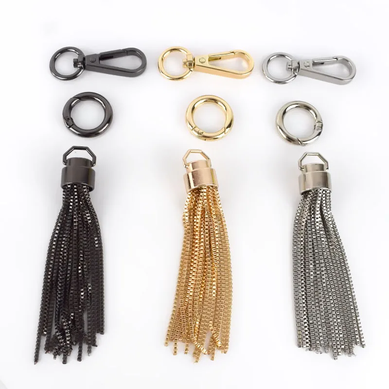 Meetee BF391 Alloy Keychain Tassel Pendant Bag Strap Hanger Buckles Hook DIY Bag Ornaments Hardware Accessories
Meetee BF391 Alloy Keychain Tassel Pendant Bag Strap Hanger Buckles Hook DIY Bag Ornaments Hardware Accessories