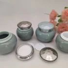 Color And Bottle Advanced Color Customization 140g High Capacity Round Bottle Universal Whip Face Bottle Cream Jar