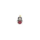 metal 12mm diameter red yellow metal panel led indicator light with terminal pins