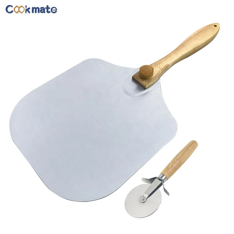 In Stock Oaken Handle Easy to Storage 12Inch x 14Inch with Cutter Fantastic Kitchen Helper Aluminum Metal Pizza Board, Multi-color
In Stock Oaken Handle Easy to Storage 12Inch x 14Inch with Cutter Fantastic Kitchen Helper Aluminum Metal Pizza Board, Multi-color