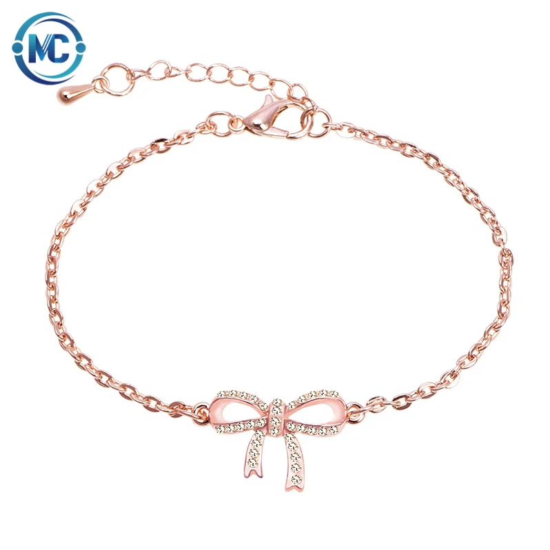 Factory Direct Selling Hot Style Rose Gold Bow Hand Jewelry Ladies Wild Bracelet, As picture
Factory Direct Selling Hot Style Rose Gold Bow Hand Jewelry Ladies Wild Bracelet, As picture