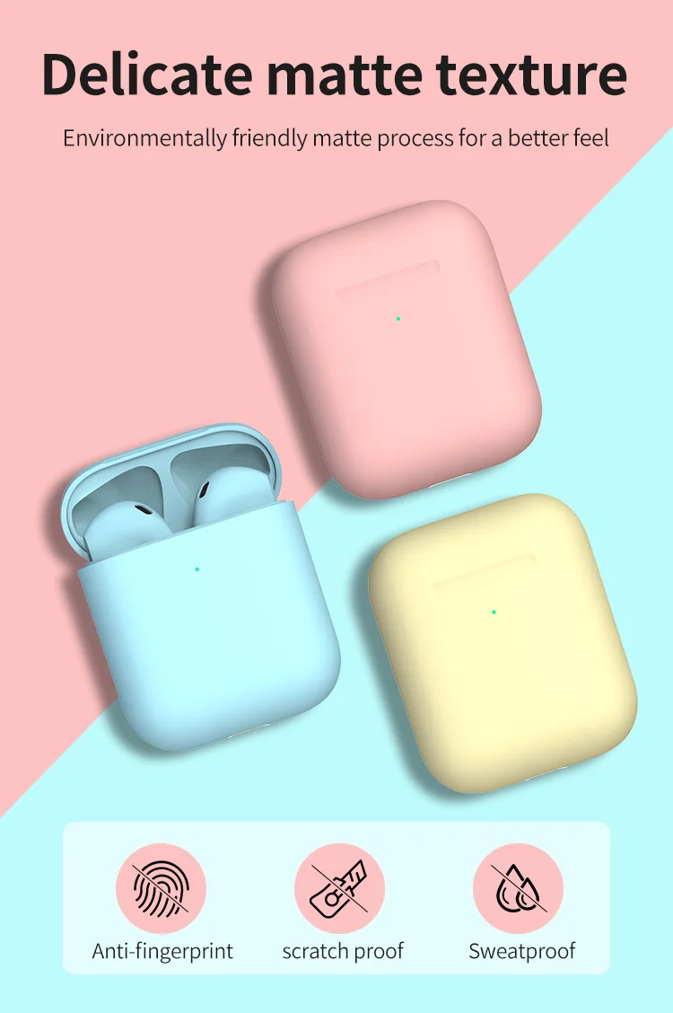 Original Earphone i100 i24 i27 Pop-up Features Wireless Headphones - ANKUX.COM