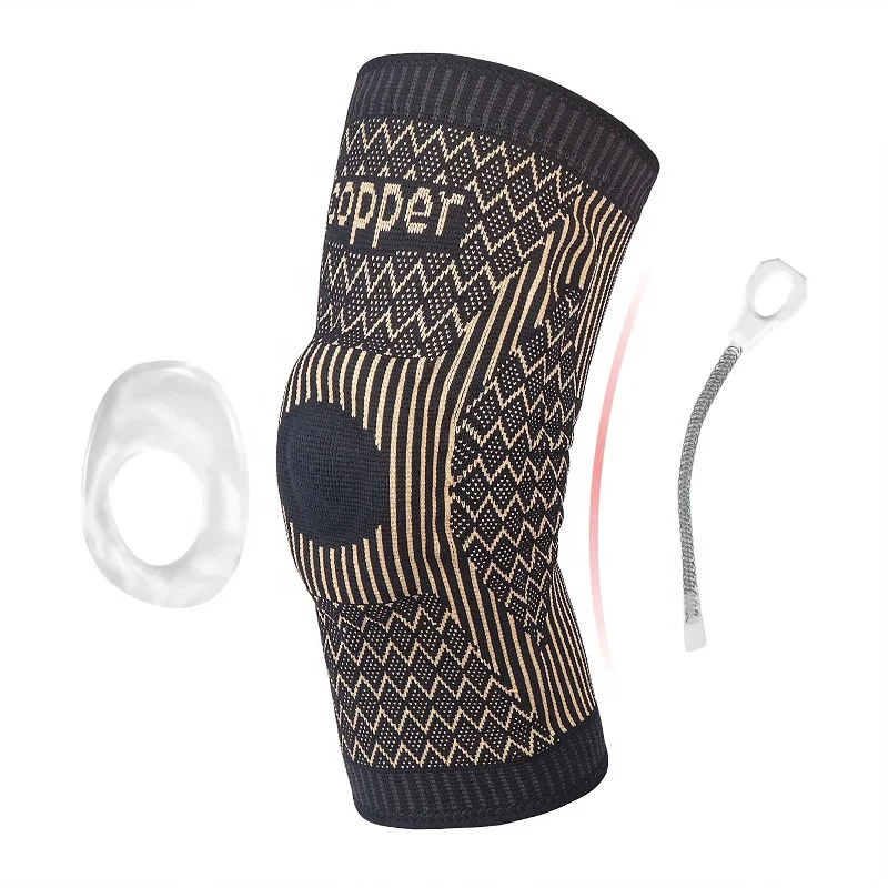 1pc Sports Kneepad Silicone Spring Knee Protector For Cycling Basketball Padded Fitness Gear Knee Sleeves Volleyball Brace, 1 color to choose
1pc Sports Kneepad Silicone Spring Knee Protector For Cycling Basketball Padded Fitness Gear Knee Sleeves Volleyball Brace, 1 color to choose