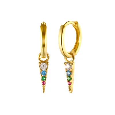 925 Sterling Silver CZ Earrings For Girls Gifts Colored Zircon Hoop Earrings Jewelry 2020, As picture
925 Sterling Silver CZ Earrings For Girls Gifts Colored Zircon Hoop Earrings Jewelry 2020, As picture