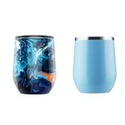 FDA 12 oz Vacuum Insulated Stainless Steel Cup with Lid