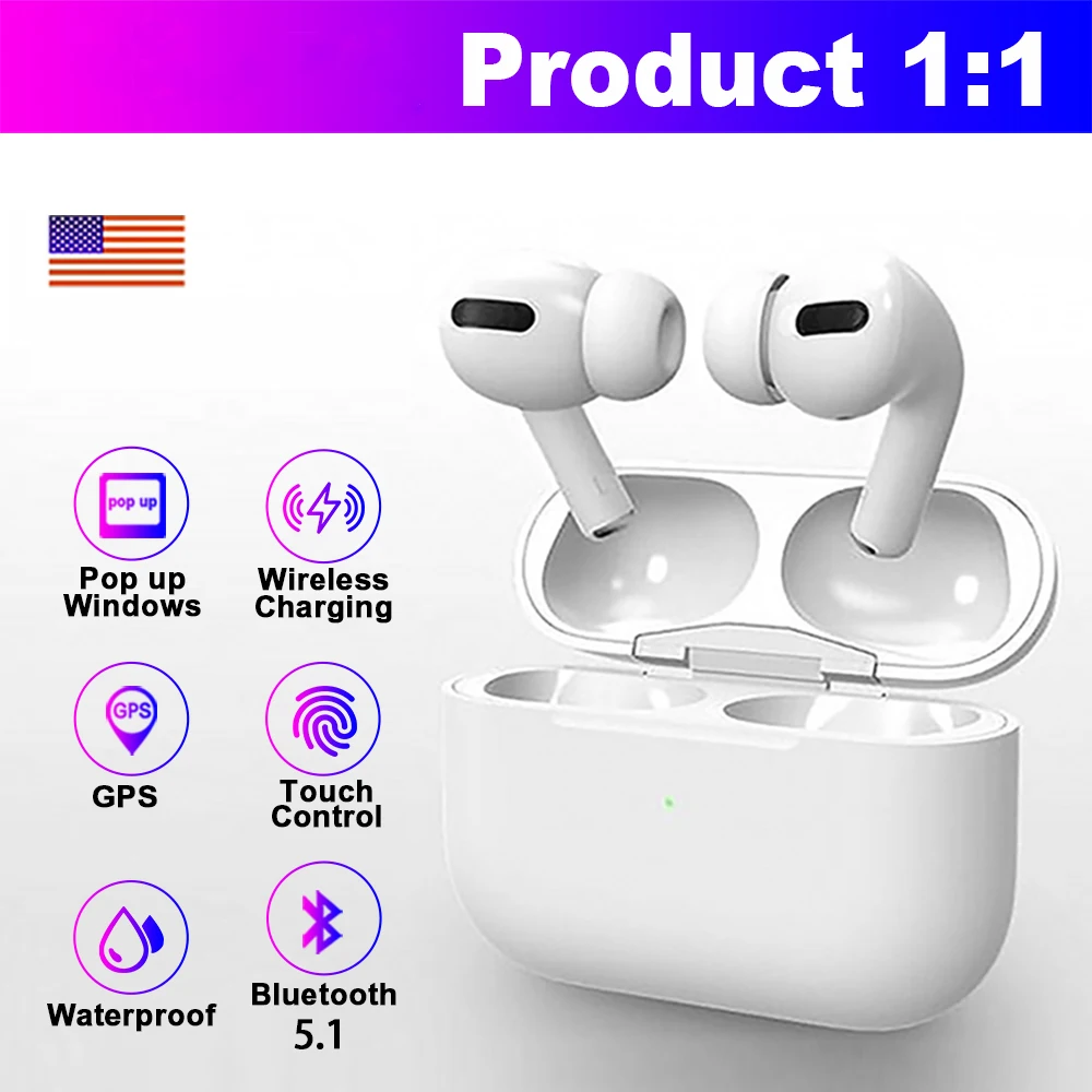 מדגם חינם של AIR PRO 3 Airoha Jerry Wireless Bluetooth TWS אוזניות אוזניות אוזניות
