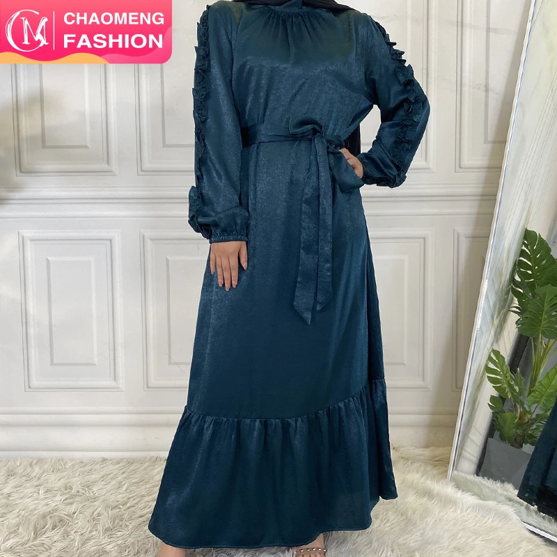 6582# 9 Colors Special Satin Long Maxi Dress With Pleated Shoulder Style High Quality Elegant Islamic Women Clothing Muslim, 6582
6582# 9 Colors Special Satin Long Maxi Dress With Pleated Shoulder Style High Quality Elegant Islamic Women Clothing Muslim, 6582