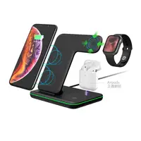 WELUV 2020 New Customize Logo Multifunction Mobile Phone Fast 15W 3 in 1 Wireless Charger
WELUV 2020 New Customize Logo Multifunction Mobile Phone Fast 15W 3 in 1 Wireless Charger