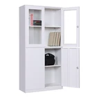 luxury stainless steel fixed flat lateral filing file cabinet