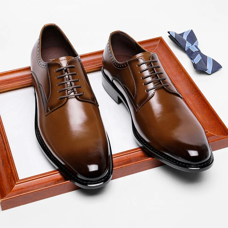 2020 New Fashion Wholesale Custom Design Leather Men Dress Shoes Formal Footwear Lace Summer Light Cow
2020 New Fashion Wholesale Custom Design Leather Men Dress Shoes Formal Footwear Lace Summer Light Cow